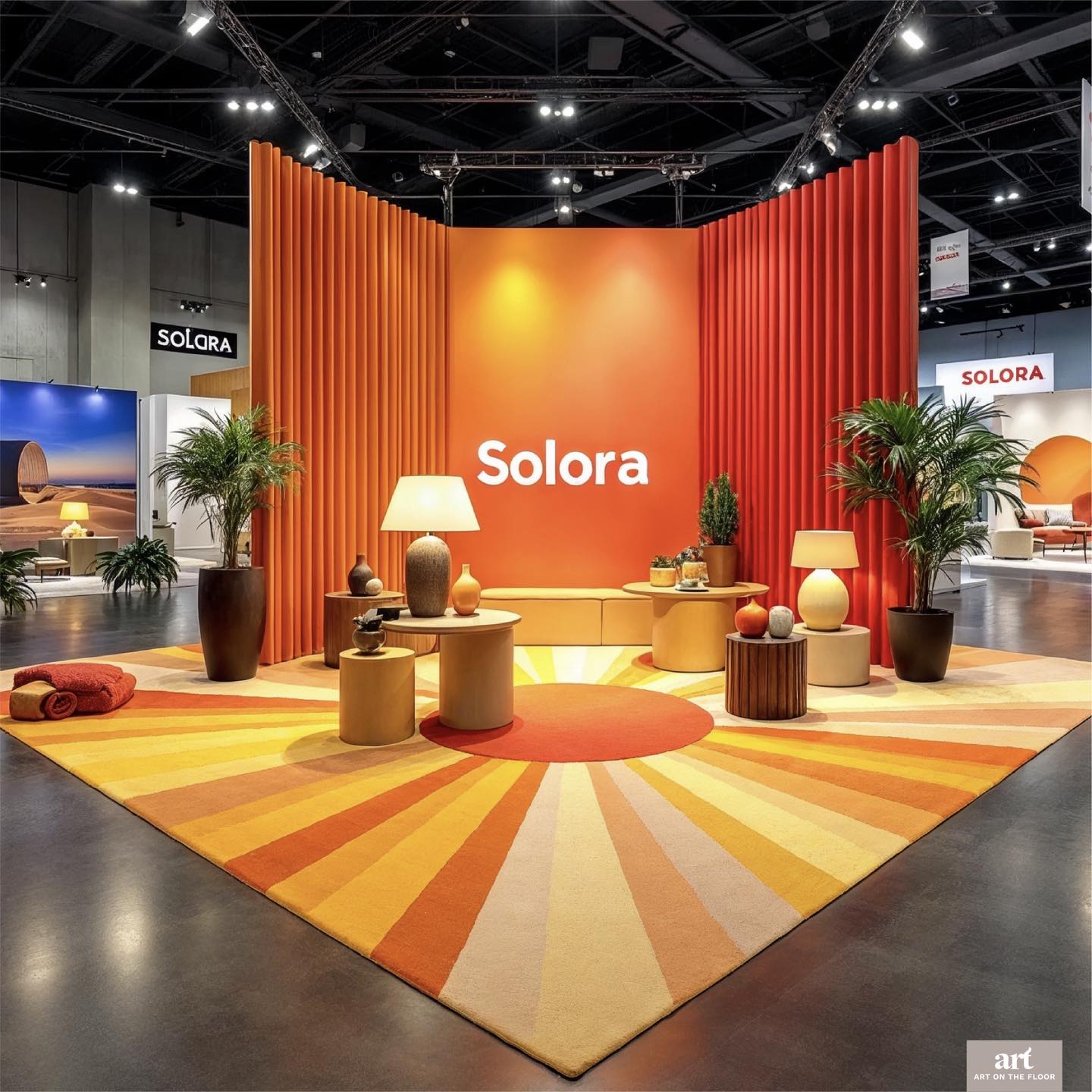 พรมพิมพ์ลายสำหรับงานอีเวนต์และนิทรรศการ ช่วยสร้างความโดดเด่นให้บูธและพื้นที่